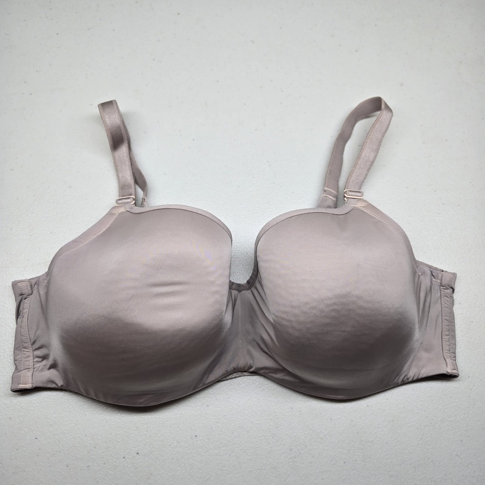 Torrid Curve Women Bra 40DDD Taupe 360 Back Smoothing Lightly Lined Full
